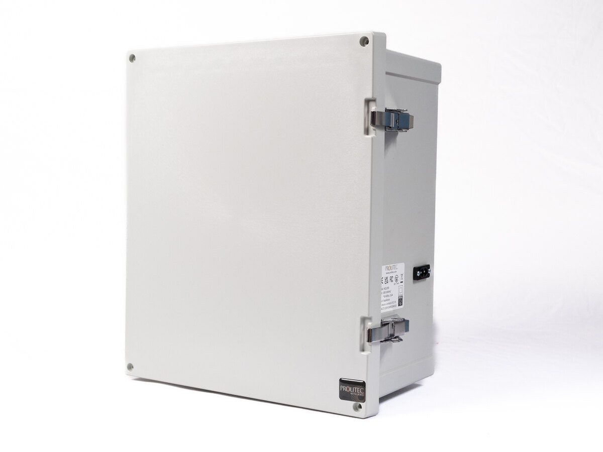 MAX AirQ, graues Gehäuse für die Lüftungsintegration